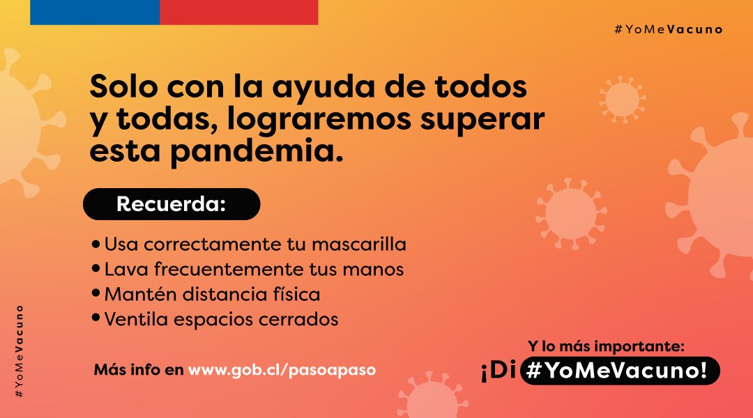 GobiernodeChile's tweet photo. Hoy se registran 12.500 casos nuevos de COVID-19. ¡La cifra más alta desde que comenzó la pandemia!🦠🚫 Necesitamos la ayuda de todas y todos para disminuir el alto número de contagio en el país  🇨🇱🙏 

Más información en 👉 https://t.co/udEI6L6TGj
#SigamosCuidándonos 😷 https://t.co/Q5R9tl68aB