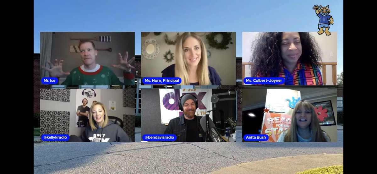 WatsonLane069's tweet photo. What better way to celebrate #NationalDJDay than to have on our favorite morning show team @benandkellyshow Thank you for sharing your world with us every morning and supporting @JCPSKY https://t.co/ut5GNHgUQT