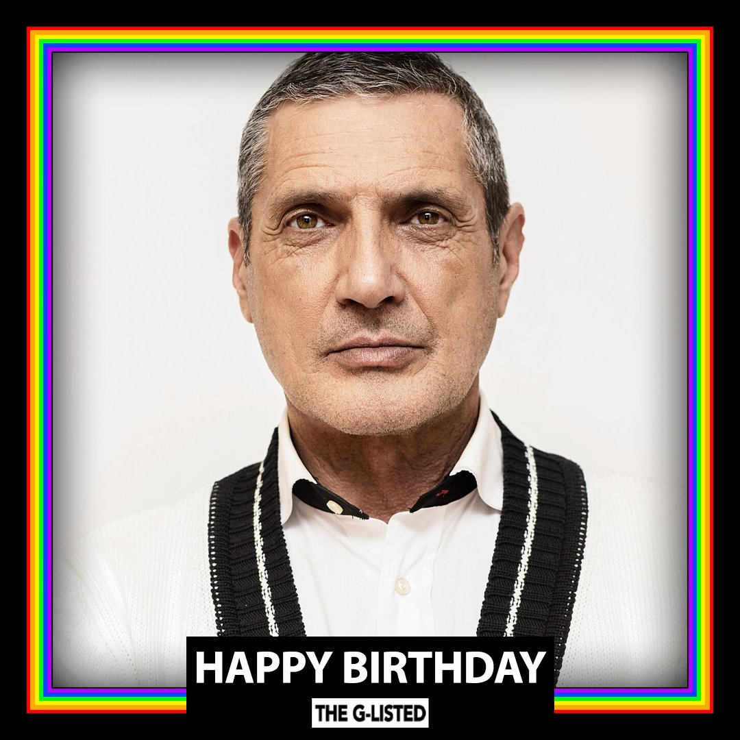 Happy birthday to Italian fashion designer Antonio D\Amico! 