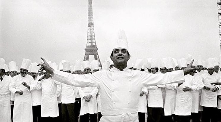 Today, we honor a man who has influenced chefs all over the world and helped shaped the path of culinary history. Chef Paul Bocuse is remembered today for his vision, creativity and leadership to cooks everywhere. #RIP #inspiringculinaryexcellence #mentor #mentorship #PaulBocuse