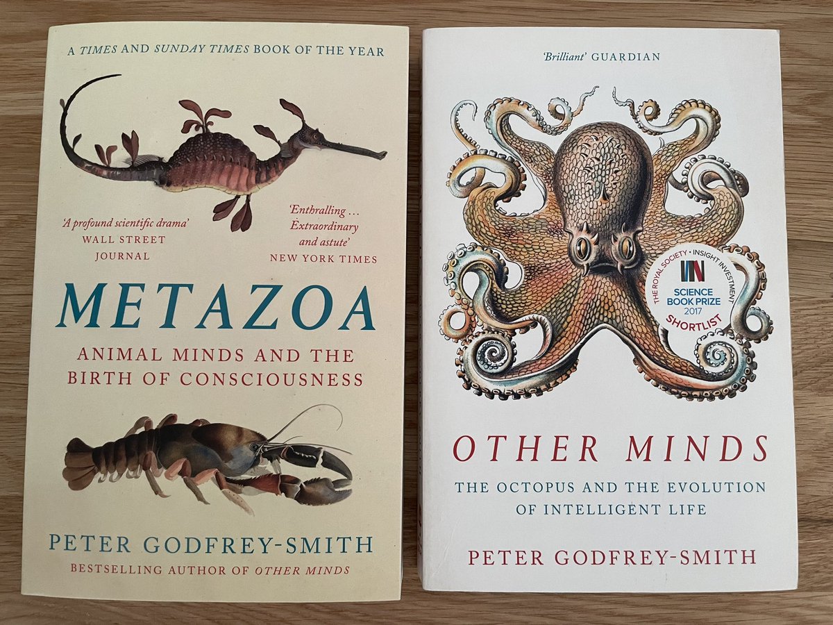 philoofe's tweet image. New books @pgodfreysmith