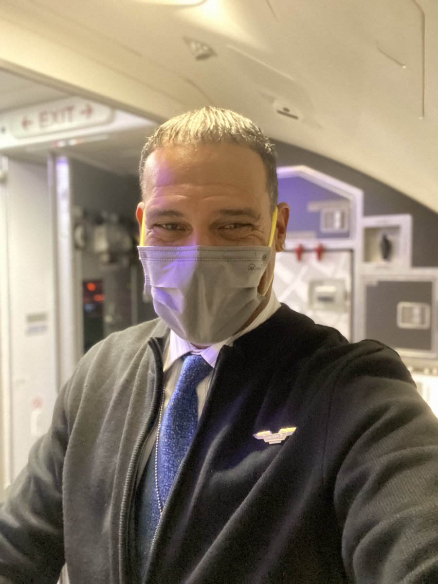 Mike_Love_UAL's tweet photo. Early morning rise and shine…doing what I do best for our customers….giving smiles behind the mask….😊
Welcome Aboard!!! https://t.co/gm96RhGLPF