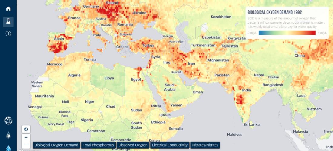 JenniferJSara1's tweet photo. What is the 🌍global state of 💧water quality? 
Surprisingly, there is limited consensus on this crucial policy question. 
Find out how @WorldBank has assembled the world's largest database on water quality using advanced technologies.
https://t.co/NNj93nJoGI https://t.co/104yzracY2