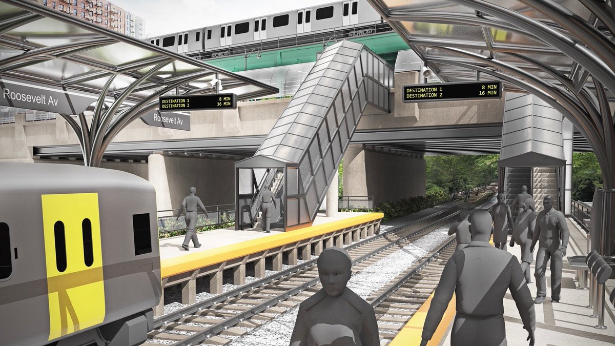 Proud to announce that we’re moving forward with a huge New York City transit project: the new Interborough Express 🚊

This line will connect Brooklyn and Queens, shaving time off commutes and making it easier to connect to subway lines across the route.