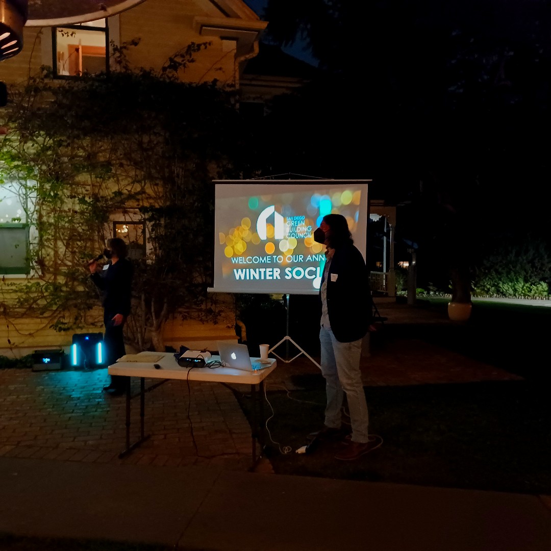 SD_GBC's tweet photo. Throwback to our Winter Social! Thanks to all attendees, members, Sustainability Award winners, hosts &amp; our sponsors for supporting our sustainable community
@jimbosnaturally @solatube.home @mpowerdinc @walterandersens Miranda Gardiner + Ryan Tinus
#sdgbc #sustainability https://t.co/w3uAhASYAE
