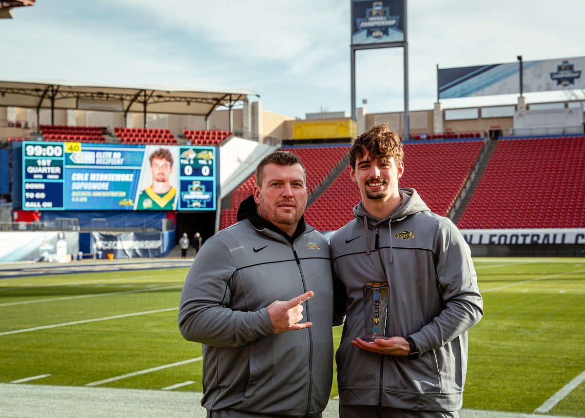 NDSUfootball's tweet photo. Some unseen Frisco moments 📸 https://t.co/yj9AWVwkcN