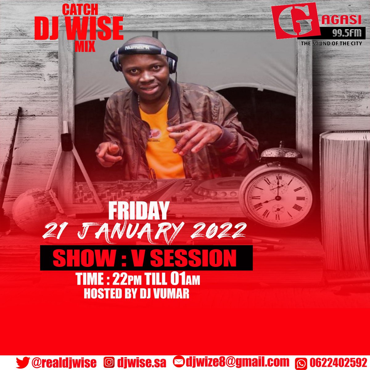realdjwise's tweet photo. 2moro you can catch My Mix live #vsession with @djvumar on @gagasifm 🎧🎧 🔊🔊🔥(Show between 22pm till 010am) https://t.co/sBg6U8IJw1