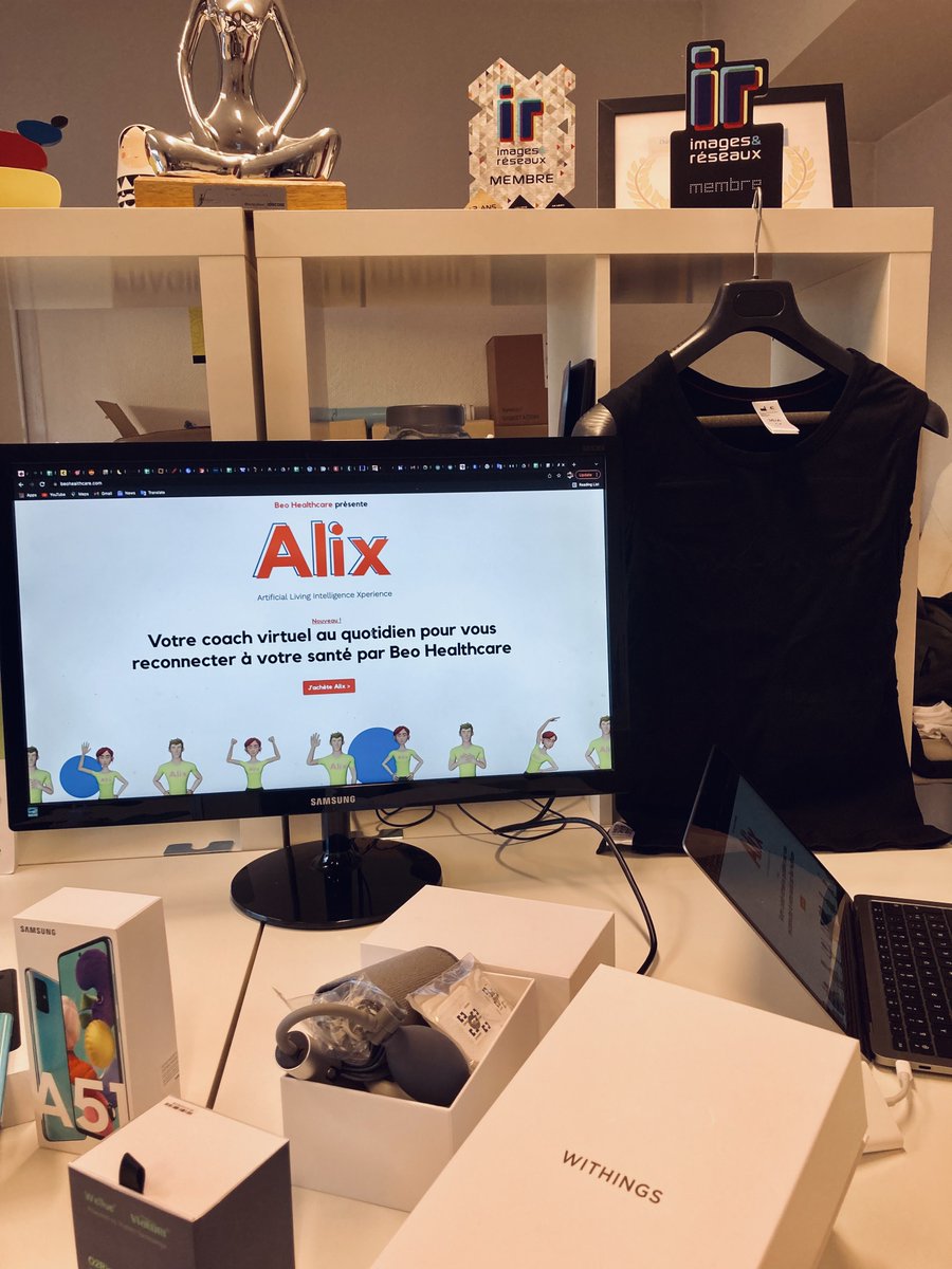 📍Today we welcomed Yann, reporter from <a href="/LeTelegramme/">Le Télégramme</a> to show him our solution Alix and talk about our news! ➡️➡️ Upcoming article 

🔗beohealthcare.com

#innovation #solution #IoT #media #Bretagne #news #coach #objetsconnectés #virtual #carer #health #wellbeing #sport