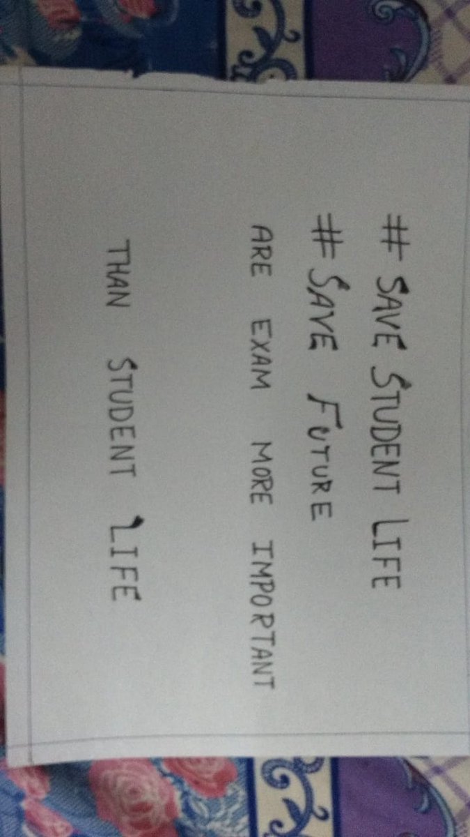 RohitSh17638088's tweet photo. Engineering student's want online exam 🙏💪
#cancelofflineexamhptsb
@CMOFFICEHP 
@jairamthakurbjp 
@NSUIHimachal 
@PrinceNSUI012 https://t.co/vN2fDtSWPH