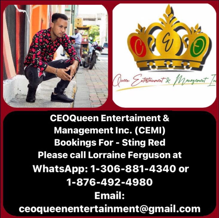 CEO_Qween's tweet photo. CEOQueen Entertaiment &amp; Management Inc. (CEMI)

For bookings please email Lorraine Ferguson at  ceoqueenentertainment@gmail.com 

#bookingsartiste #performers #cemi #reggaemusic #dancehall  #uk #afrobeats #promoters #concerts #musicfest #festivals #jazz #jamaica
#africa #France https://t.co/Nm2wAqMsoa