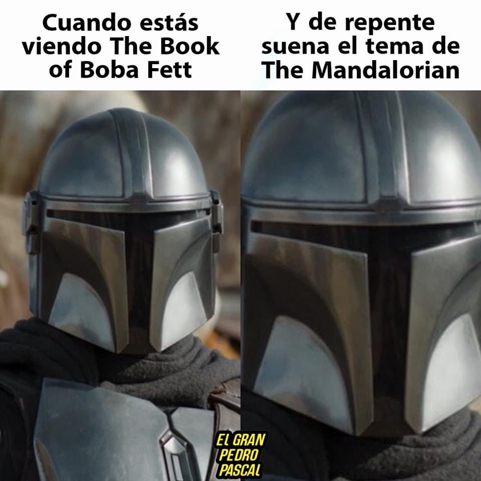 SombradeImperio's tweet photo. ¿Quién más se emocionó? 
#StarWars #BobaFett #ElLibrodeBobaFett #Mandalorian #TheBookOfBobaFett https://t.co/HFVn3axgQO