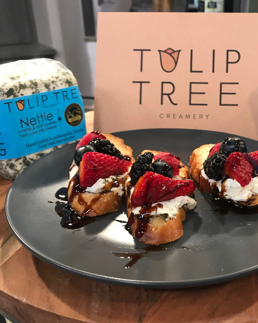 #NationalCheeseLoversDay? Not sure you’ll find bigger cheese heads than us! (Except in Wisconsin, maybe.) Shout out to <a href="/TulipTreeCheese/">Tulip Tree Creamery</a> on this special day—hands down one of our favorite local cheeseries!
#tuliptree #cheese #indianacheese