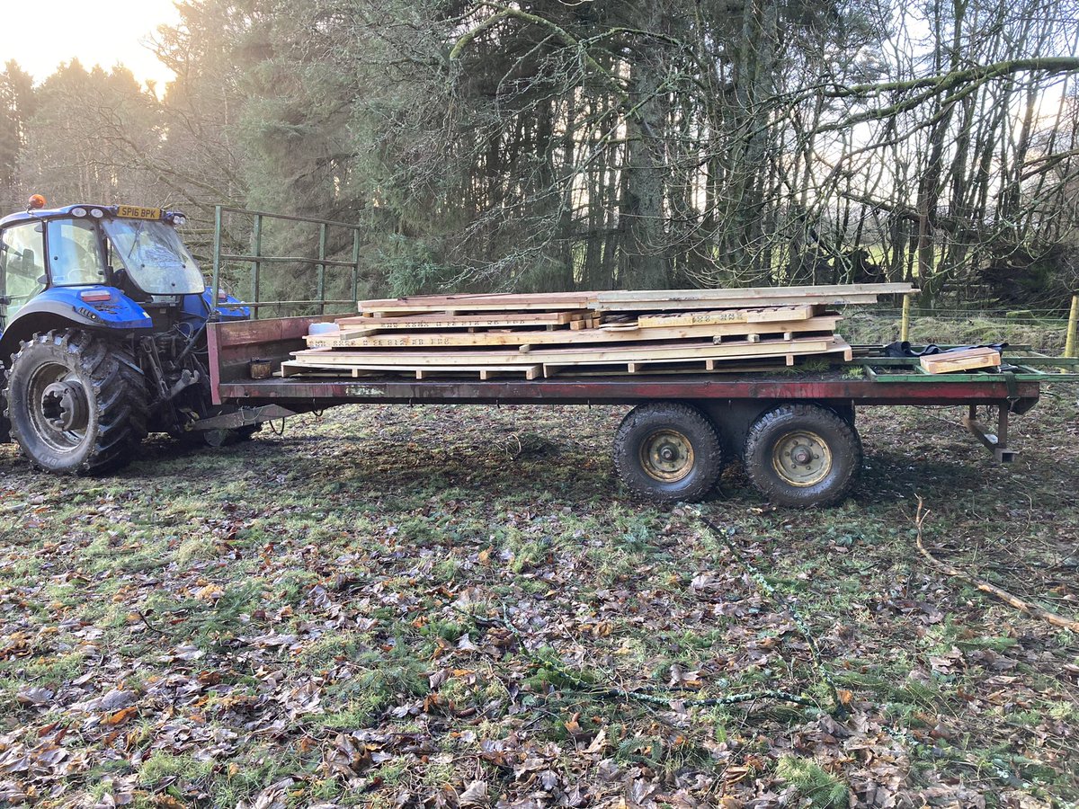 argatyredkites's tweet photo. Six weeks after our original woodland hide was destroyed in Storm Arwen, the new hide is here!!! More pics to follow… @BelugaLagoon @KirkyCameraClub @ScotSisterPhoto @clootiemcd @ThePhotoHour #thursdayvibes #ThursdayThoughts #nature #NaturePhotography #Thursday #ThursdayFeeling https://t.co/kEJV4iTJEx