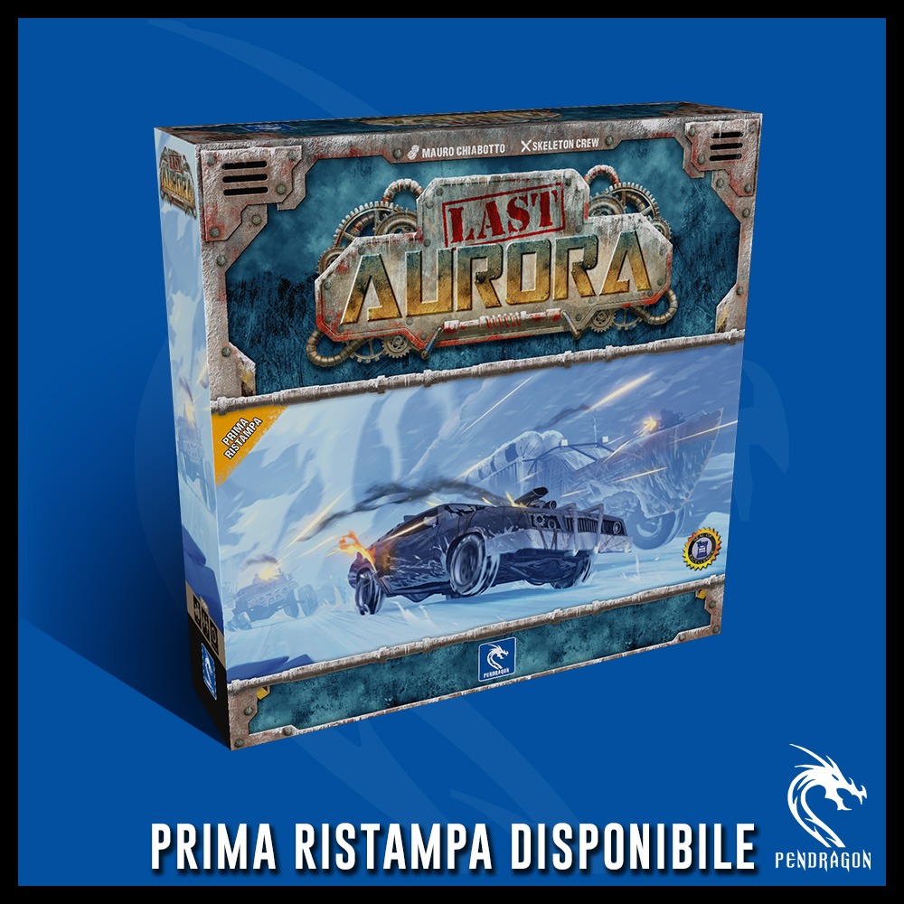 Last Aurora è tornato con la sua prima ristampa!!