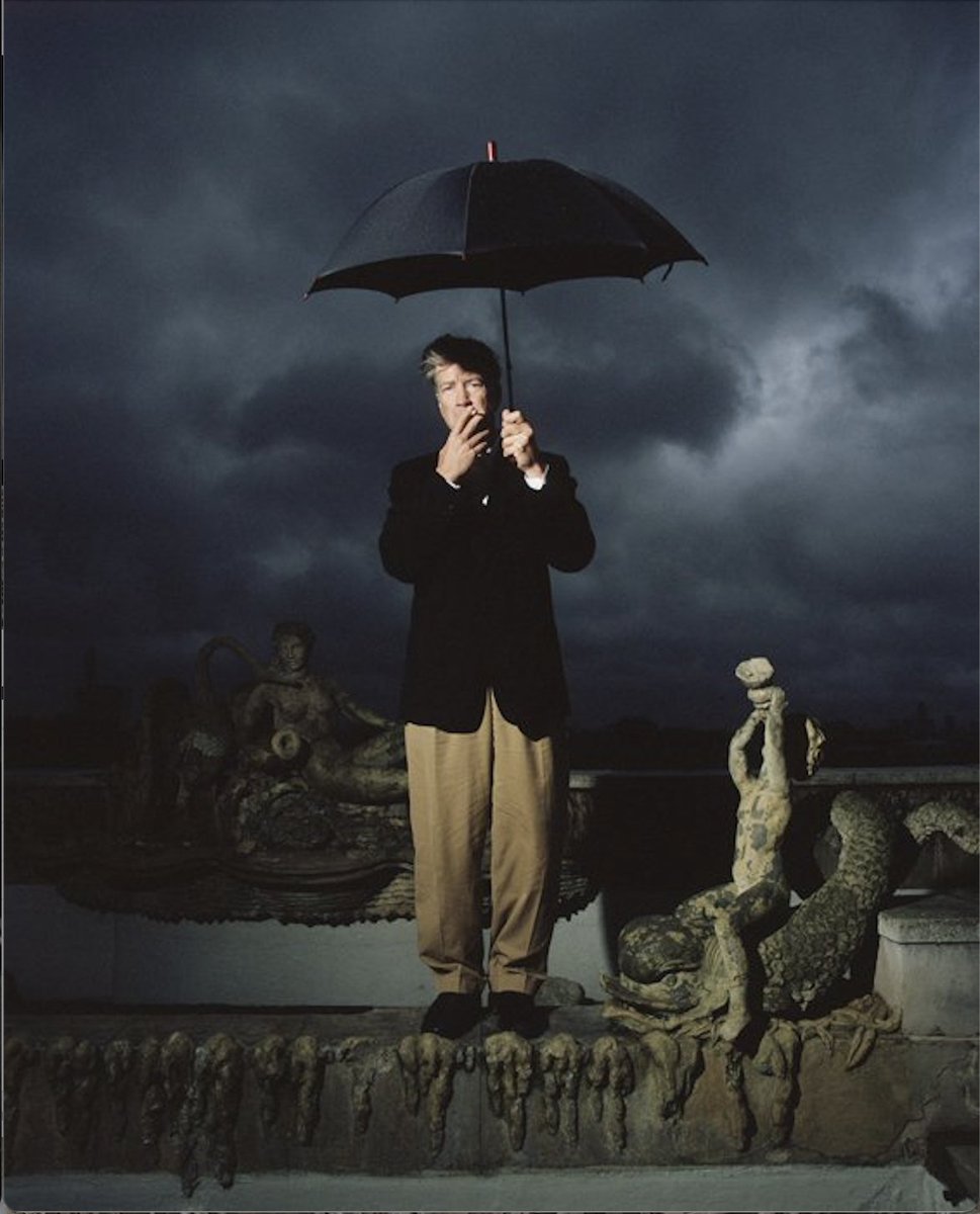 FilmLinc's tweet photo. Happy Birthday, David Lynch! 🌹

Photo by Richard Ansett, 1999. https://t.co/riCsT2LSE3