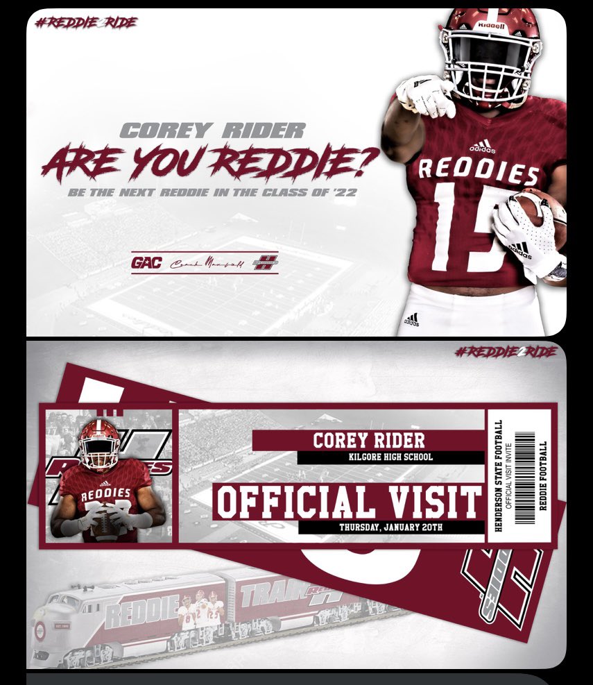 It’s up!!! Let’s go!!! <a href="/ReddiesFB/">Henderson State Football</a> <a href="/kilgore_fb/">Kilgore Bulldogs FB</a> @CoachO_Reddies <a href="/Fuller_Clint/">Coach Fuller</a> <a href="/coach_lyons47/">Josh Lyons</a>