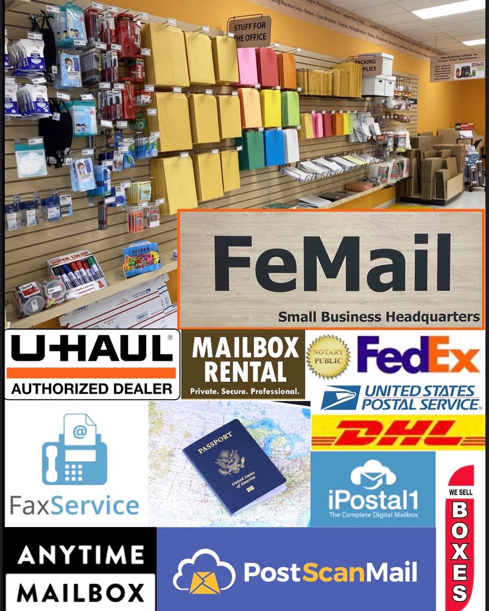 after_march's tweet image. FeMAIL 🧡 10408 Courthouse Road Spotsylvania VA 22553 📦 Open 6 days a week! ✈️ #PackAndShip