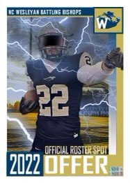 BeastModeLech's tweet photo. After a great talk with @CoachBWilliams2 
I am more than blessed to receive an offer to continue my athletic and academics at NC Wesleyan  @NorthMeckFB @TyrisR @CoachVereen #GoBishops https://t.co/tkWDiv21hq