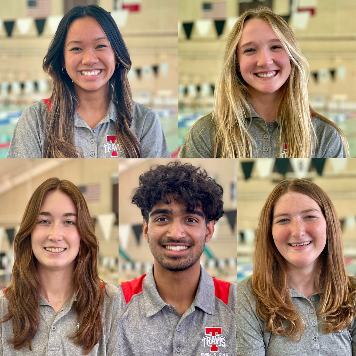 Our SENIORS!!! #seniornight #athlete #swimmers #lasthomemeet #roadtodistricts <a href="/THS_Tigers/">Travis High School</a> <a href="/BoosterTravis/">Travis Athletic Booster Club</a>