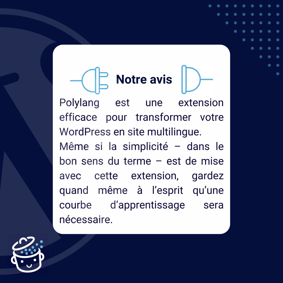 wpmarmite's tweet photo. Moment Plugin : focus sur @polylang !

➡️ Polylang est une extension freemium qui permet de créer un site WordPress multilingue.

Pour qui, pourquoi, le prix et notre avis... Voilà l'essentiel de ce qu'il y a à savoir 🎯

Plus d'infos dans notre article : https://t.co/XKtuCaAcv5 https://t.co/WeRR3jCIaP