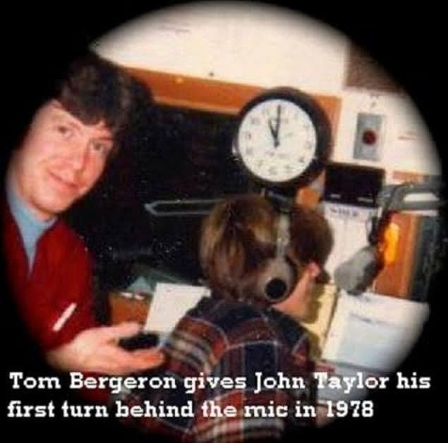 It’s National DJ Day…here’s our own John Taylor’s first time at the mic as a baby Radio Deejay thanks to the generosity of Tom Bergeron. https://t.co/qtUNGW8u89