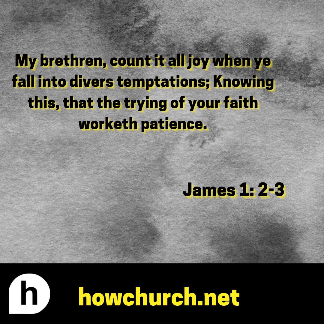 Good Morning HOWfam!! Here is a verse on temptations that we all face every day. Have a great day and remember to come out this Sunday at 9 or 10:30am for Pastor KD's new series: NO LIMITS! Invite your friends! #howchurch