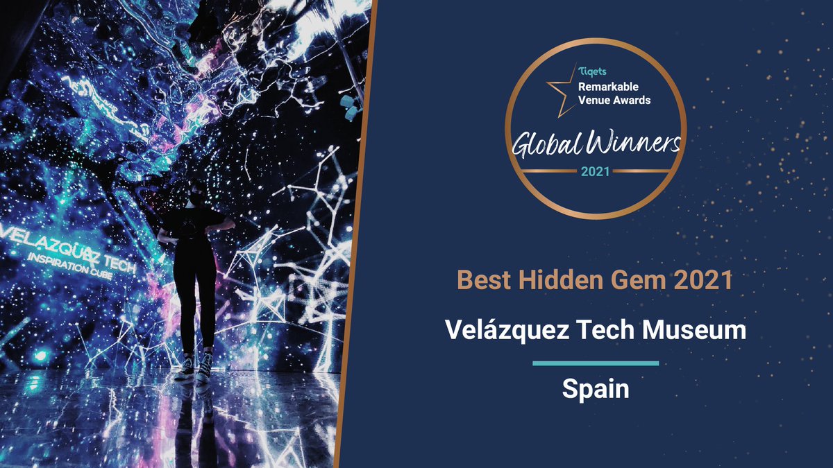 Tiqets's tweet photo. Big shoutout to our 7 #RemarableVenueAwards Global Winners, the best in their categories! 🏆

- @CatacombeNapoli - Best Attraction 🇮🇹
- @CasaBatlloGaudi  - Best Landmark 🇪🇸 
- #VelazquezTechMuseum - Best Hidden Gem 🇪🇸 https://t.co/CUy7vL5wHz