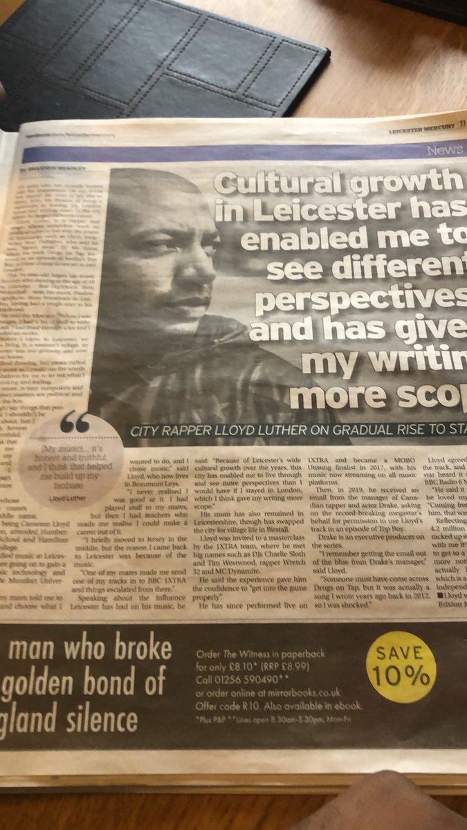 Big up mercury for covering this, first time in print 💥🔥🔥