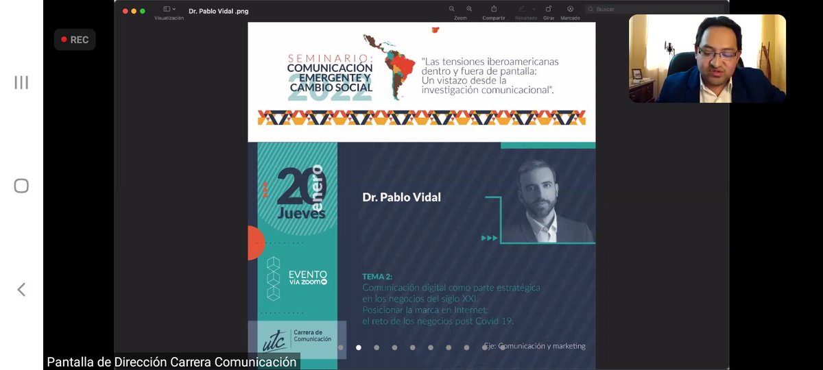 LeonelMasabanda's tweet photo. 🔵 Hoy en el #comunicacionemergente2022 
Tenemos el tema de Comunicación  digital como parte estratégica en los negocios del siglo XXI. Posicionar la marca en Internet el reto de los negocios  post Covid 19.
@ComunicacionUtc https://t.co/kxPxK73dHo