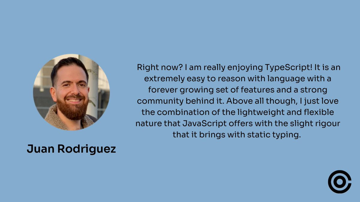 TeamOpencast's tweet image. There are many languages developers can use when #programming. We asked our lead developers which is their favourite.

If you&apos;d like to join our talented team, we&apos;re looking for more lead #developers: opencastsoftware.com/careers/

#PotentialMadePowerful #Scala #Java #TypeScript
