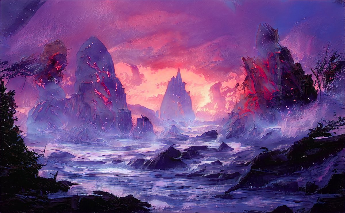 _redbun_'s tweet photo. Fell between cracks is a collection created by combining artificial intelligence and my imagination. This is how I imagine the untouched, deserted, and wild landscapes of this planet. 🌌💜🍀
https://t.co/Vqi6FOD66o
4000 x 2473 px
300 DPI
0.03 #ETH
#nftart #NFTartist #generatednft https://t.co/55WzXxiRhN