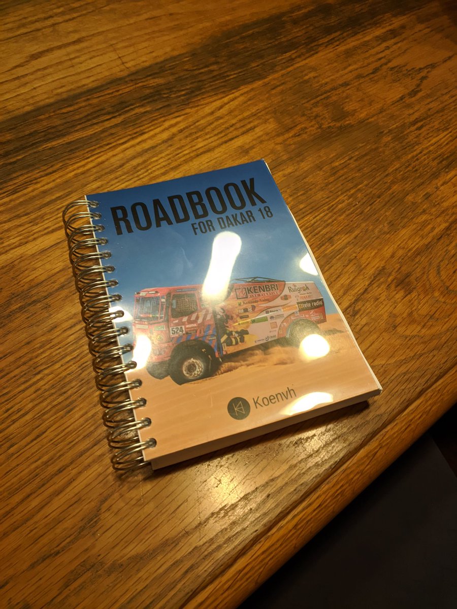 BigmoonEnt's tweet photo. A big fan from our game did the amazing work in rebuilding the paper version of Dakar 18’s Roadbook, and this is the final printed version!
We are so grateful for having such a dedicated community! 🙏 https://t.co/0xOVPP102g