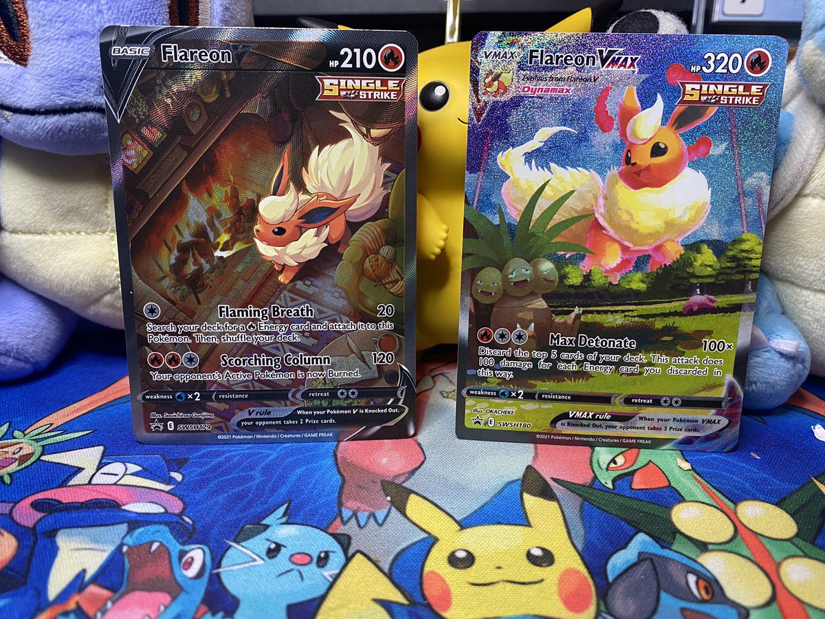 Die_annee's tweet photo. ‼️🔥GIVEAWAY🔥‼️
Hey Pokefam💙
Im giving away these super cute Flareon Promos!✨ All you have to do is -

✅Follow me and @themainvoli 
✅Retweet this tweet!

Ends 1/29🔥Internacional 🔥 GL to all!
#Pokemon #PokemonTCG #Giveaway https://t.co/Dhebfg46XX