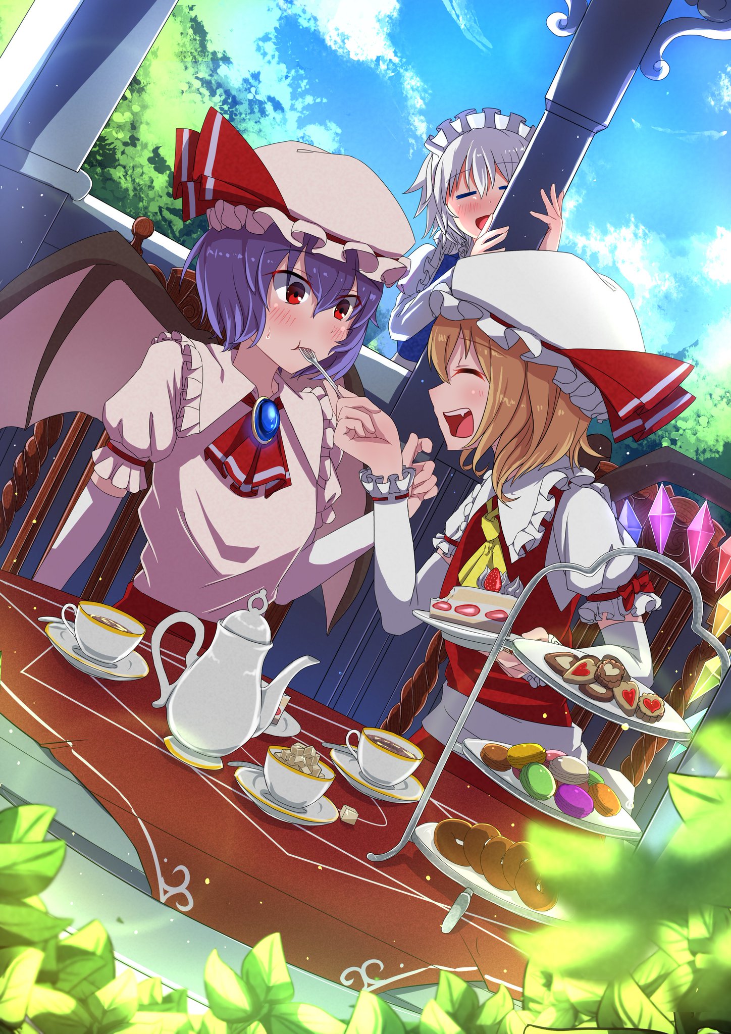 Amazon.co.jp: スリーブ 東方「レミリア」&「フランドール」第7