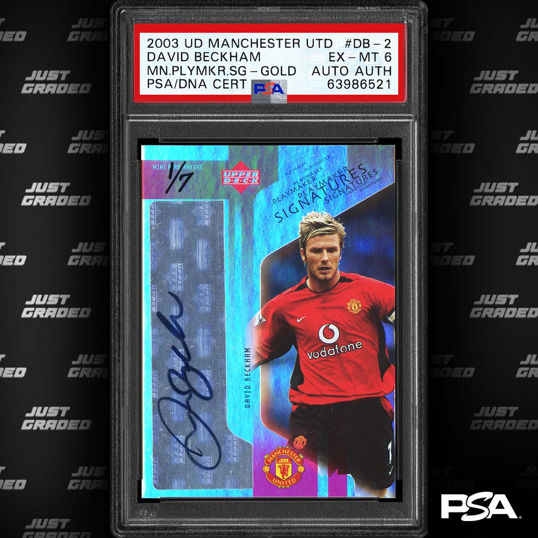 Rare soccer auto cards that just grab your attention 👀 ℹ️ This