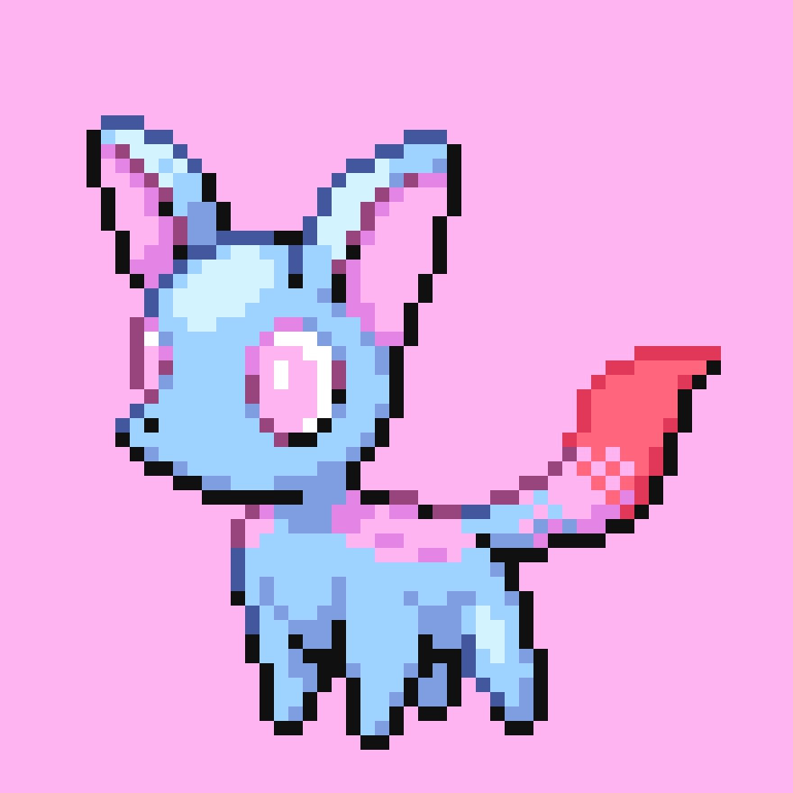 That’s one weird lookin dog… 

Thermopup
Ice and Fire type 

Made to keep one both warm and cool!

#pokemon #fakemon #pixelart https://t.co/4EM9QoF5j5