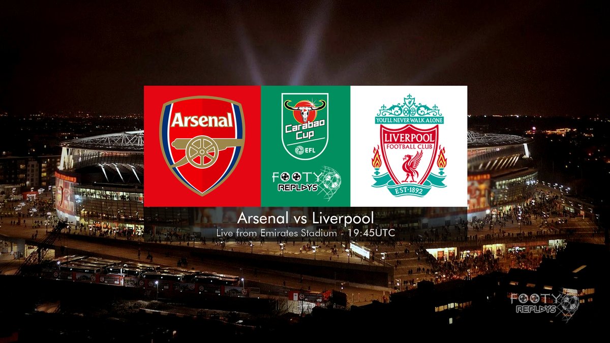 Arsenal vs Liverpool 20 January 2022
