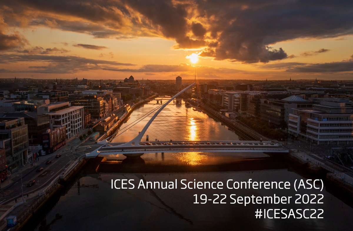 🤩 We have exciting news: CALL FOR ABSTRACTS for our Annual Science Conference #ICESASC22 is now open! We have a line up of 18 interesting theme sessions on all things marine science. 
Share your #sciene, join us in Dublin in September! Deadline: 10 March! ices.dk/events/asc/ASC…