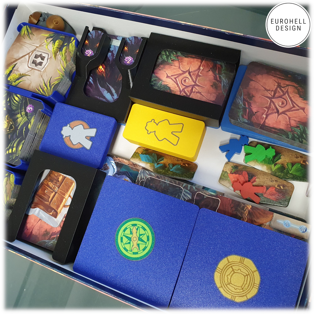 Eurohell_Design's tweet photo. You can discover the first new parts of the Arnak upgrade here. For the sake of the environment, as much as possible of the basic game insert is preserved😃

#arnak #arnakboardgame @czechgames #boardgames https://t.co/PPYaLZ6A2F