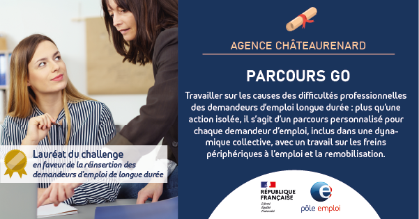 @pole_emploi et <a href="/Travail_Gouv/">Ministère du Travail</a> ont lancé un challenge national pour faire émerger des initiatives locales fortes en faveur de la réinsertion des demandeurs d’emploi de longue durée. 106 projets ont été retenus, 13 dans notre région, 5 sur le département. 
➡️bit.ly/358vKyh