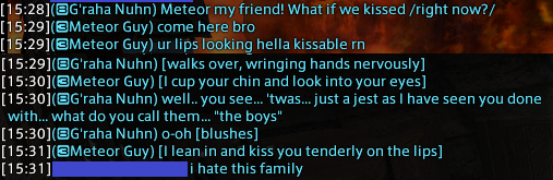PraetoriumParty's tweet photo. ERP is NOT appropriate Praetorium party chat (submitted by @salmondaikon ) https://t.co/H7UcGwZDEo