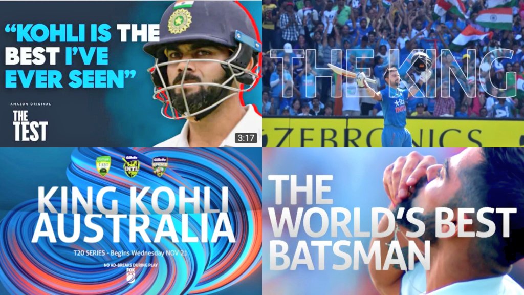 AkshatOM10's tweet photo. Australians and there love and respect for Virat Kohli a never ending story. 🔥 https://t.co/jcTAcHBy7H