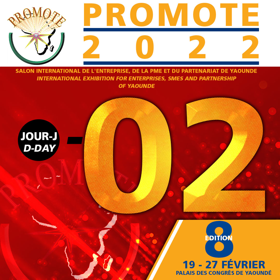 SalonPromote's tweet photo. La 8ème édition de #Promote se tiendra du 19 au 27 Février 2022 au Palais des Congrès de Yaoundé.
:::::
The 8th edition of #Promote will be held from February 19 to 27, 2022 at the Yaounde Conference Center.
#cameroon #business #Promote2022 https://t.co/FwCPxfcrKA