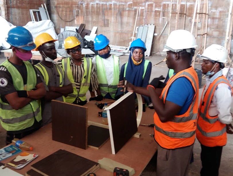 DeckeAcademy's tweet photo. Throwback to our last furniture making class. We miss our wonderful students. This was a very interesting set; they were so active. Retweet if you see yourself in any of these pictures πππ
Follow us for upcoming courses.
#deckevocationalacademy #lagostraining #edutwitter https://t.co/GxrOrI5ML6