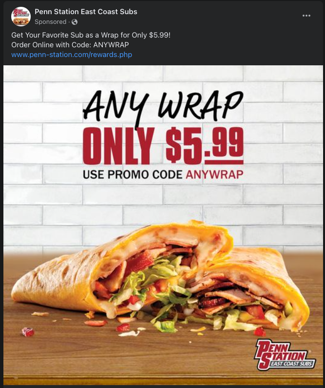 mostlybacon's tweet photo. @PennStationSubs Why does this wrap look like someone made it on the way out the door and then forgot about it for 3 weeks https://t.co/5VEs9ytLy6