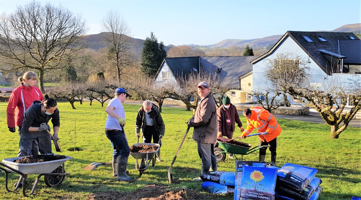 A great day for planting! 7 new plum trees planted today as part of our orchard expansion program. Another 23 to plant in the coming days including apples & pears. Looking forward to the fruit these will give us in the coming years. #environment #tree #fruit