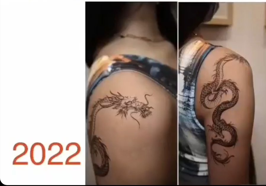 AlwaysMayz's tweet photo. Nadine new tats....i love it💞
Koi Dragon https://t.co/D3hUSqAvmA