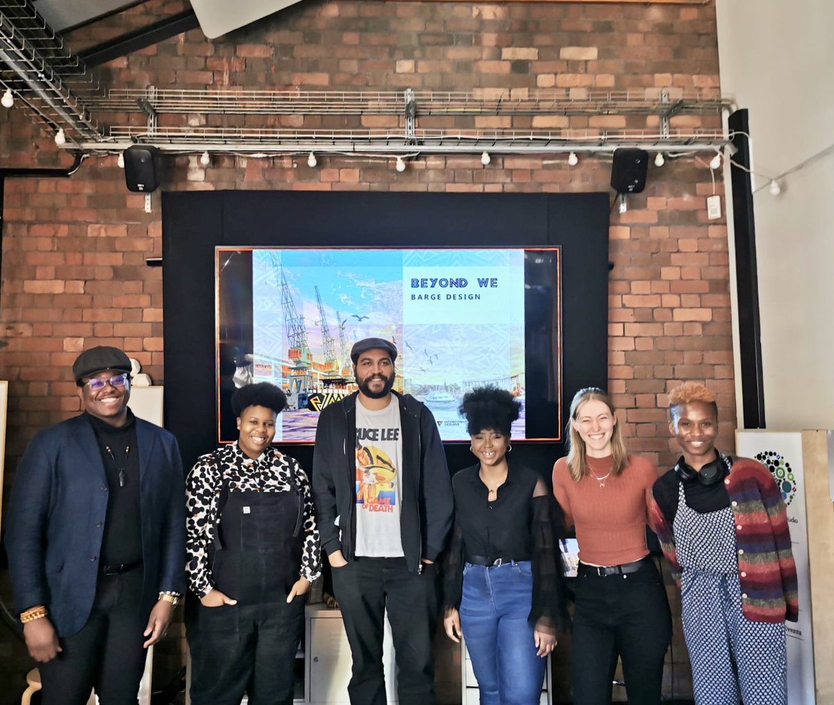 BeyondWeUK's tweet photo. The architectural team over at Interconnected Designs gave an inspiring presentation this morning at @PMStudioUK outlining their visualisations of the Beyond We venue! We are very excited about bringing these visualisations to fruition! #bristolharbour #blackarts https://t.co/KnChVxsAUb