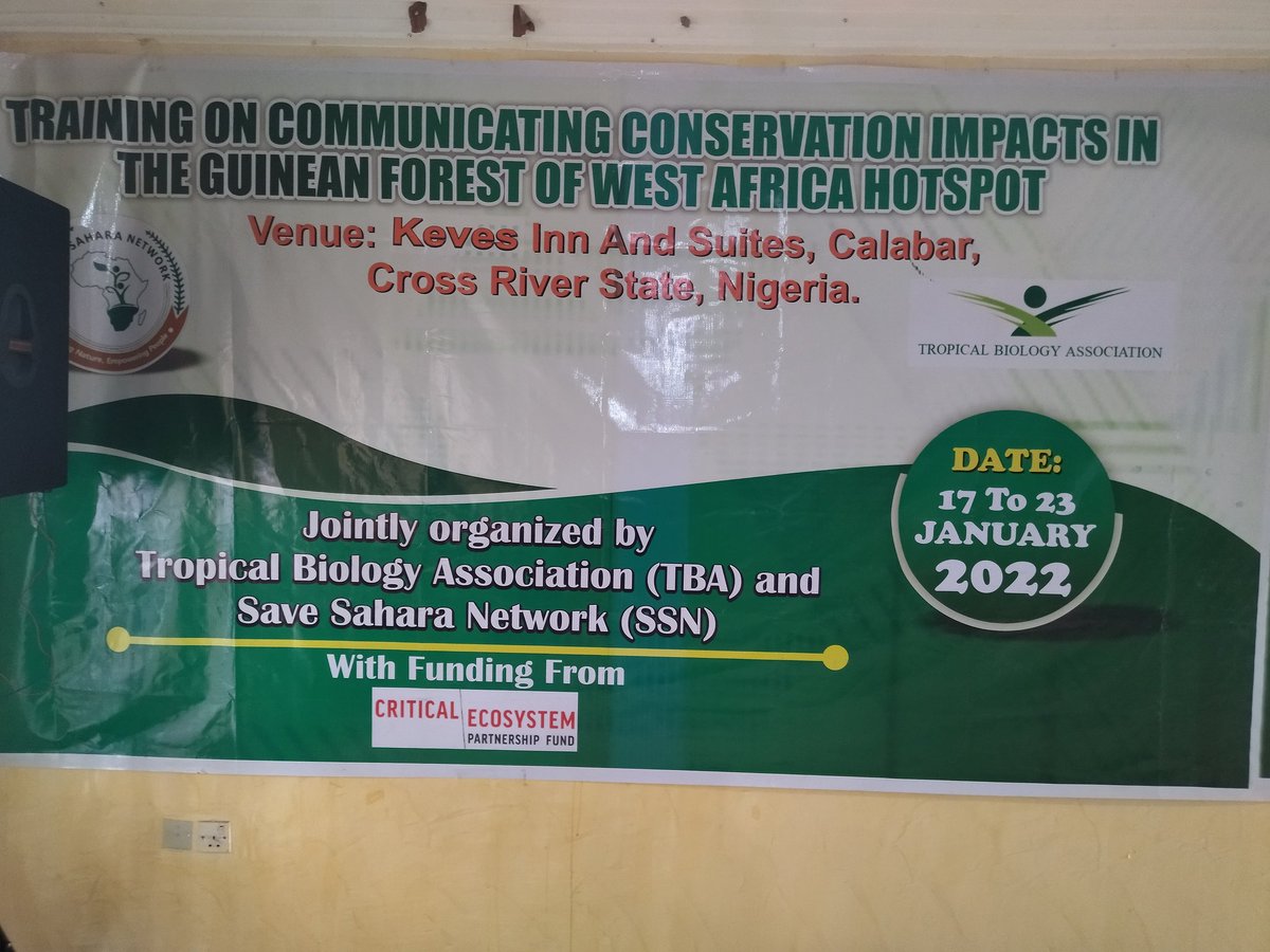PeacePointAtion's tweet photo. Communicating Conservation Impacts Training organization by TBA. #Communicatingconservation @sgpnigeria https://t.co/ObLRwTsEmH