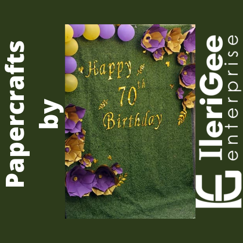 ilerigee's tweet photo. Ilerigee_enterprise: _exploring the beauty of art and creativity_

#papercraft 
#decorations 
#Ogun https://t.co/SDkST8hToz